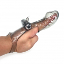 Finger Vibrator mit Klitoris Stimulator und geiler Penisform